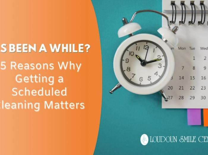 It’s Been a While? 5 Reasons Why Getting a Scheduled Cleaning Matters