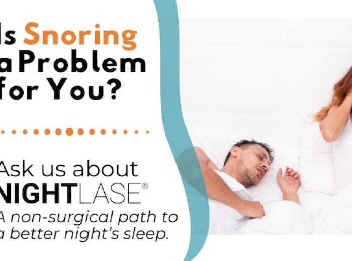Say Goodbye to Snoring with NightLase: A Revolutionary Laser Treatment